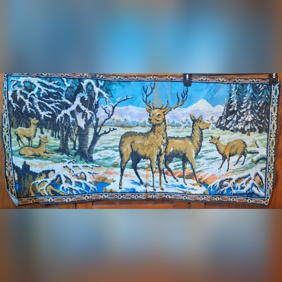 🦌Vintage MARRUZZELLA tapestry wall hanging - Picture 1 of 9